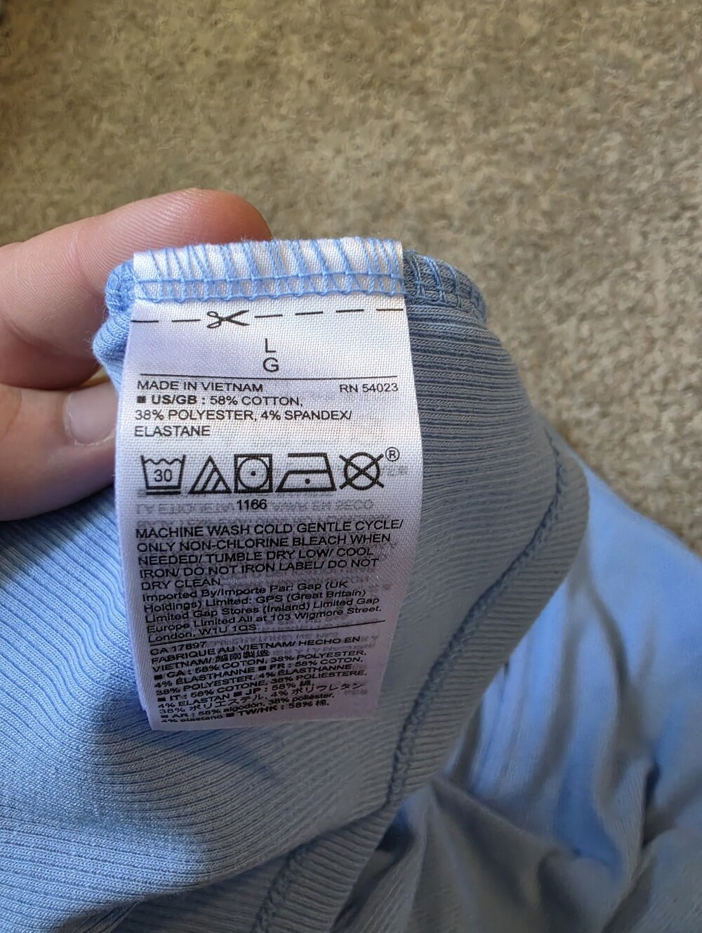 Gap Ribbed Tank Top - Picture 5 of 5